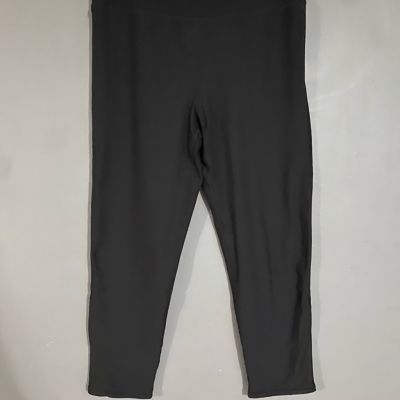 EVCR Black High Waisted Workout Leggings Size XL NWOT